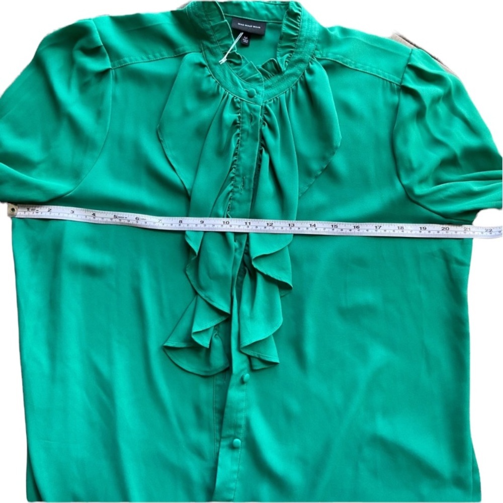 Who What Wear Raffles Blouse - Picture 9 of 11